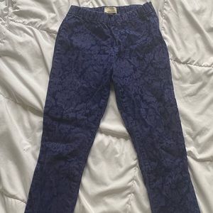 Blue Velvet Bottoms
